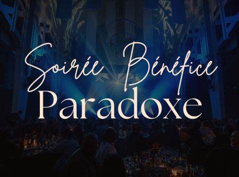 Poster: Soirée bénéfice Paradoxe 2026