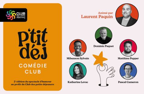 Poster: P’tit déj Comédie Club