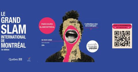 Poster: slam de poésie - Parcours Slamontréal - 4/4
