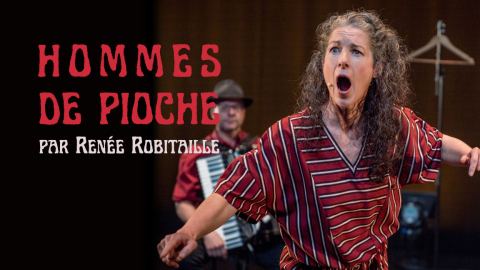 Poster: Hommes de pioche, Maison de la littérature, Friday, February 5