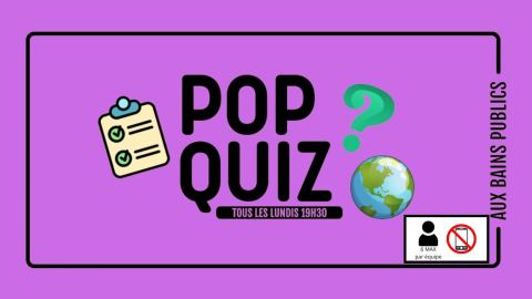 Poster: Pop Quiz