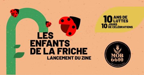 Poster: Les enfants de la Friche - Lancement du zine