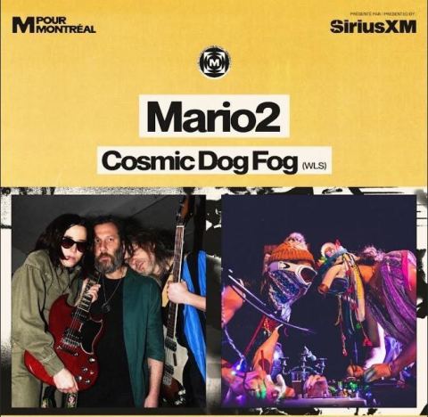 Poster: Mario2 & Cosmic Dog Fog WLS, La Sotterenea, Wednesday, November 18