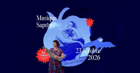 Poster: Musique Sapristi! | Lily Thibodeau + Flavie Dufour