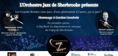 Poster: Grands Rendez-vous Jazz – Hommage à Gordon Goodwin | Édition Relève | OJzS