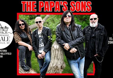 Poster: THE PAPA'S SONS au Bar-terrasse La Cale