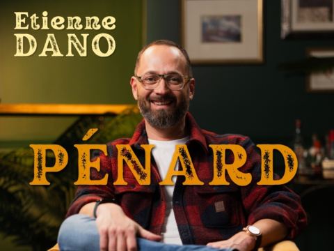 Poster: Etienne Dano — Pénard, Petite salle - Centre culturel de l'Université de Sherbrooke, Friday, February 26
