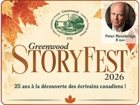 Poster: Storyfest – Peter Mansbridge