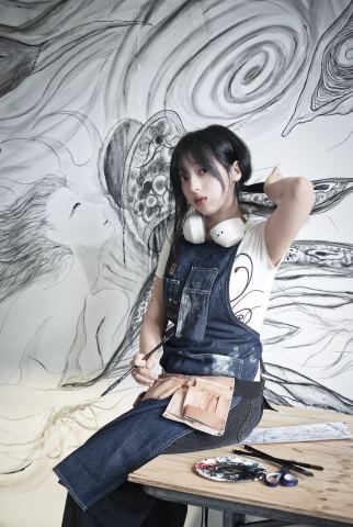 Poster: Artiste en résidence / Montréal – Kyung Jeong Sin