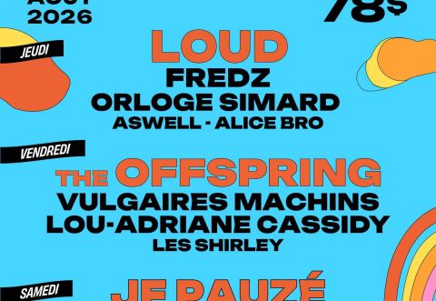 Poster: LOU-ADRIANE CASSIDY / Scène Hydro-Québec / Festival de la poutine de Drummondville, Scène Hydro-Québec, Friday, August 7