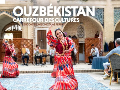 Poster: Les Grands Explorateurs (Ouzbékistan, carrefour des cultures)