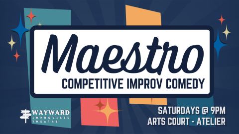 Poster: Maestro: Competitive Improv Comedy