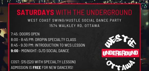 Poster: Saturdays With The Underground