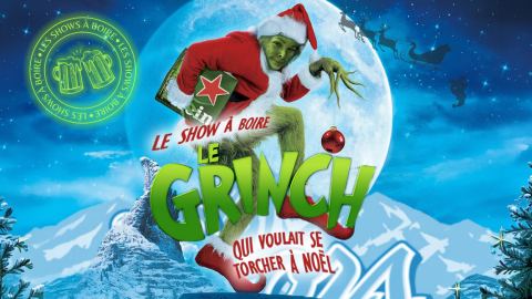 Poster: Le Grinch - Le show à boire, Bar Le Jockey, Saturday, November 28
