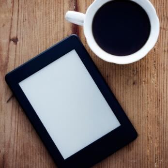 Poster: Les cafés-techno: lire en numérique, tout simplement