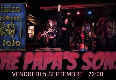 Poster: THE PAPA'S SONS au Bistro à Jojo