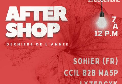 Poster: AFTERSHOP PARTY 2024!