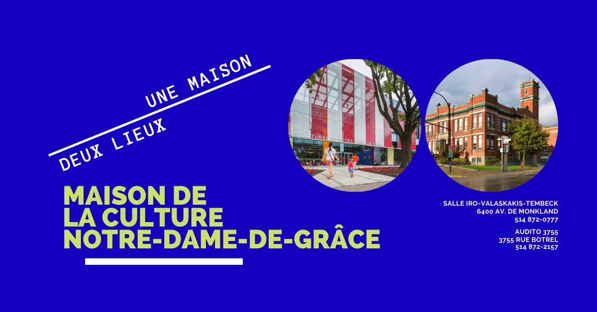 Maison de la culture Notre-Dame-de-Grâce – Botrel