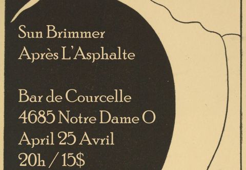 Poster: Sun Brimmer + Apres L'Asphalte