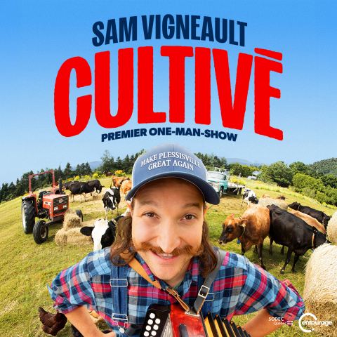Poster: Sam Vigneault — En rodage, Salle Le Moulinet, Thursday, March 11