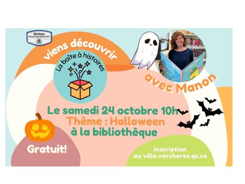 Poster: La boîte à histoires - L'Halloween