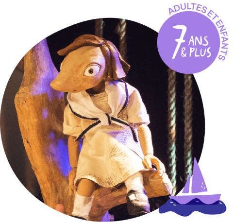 Poster: Conte du littoral, L'Illusion, Théâtre de marionnettes, Saturday, January 23