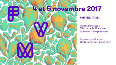 Poster: Festival végane de Montréal 2017