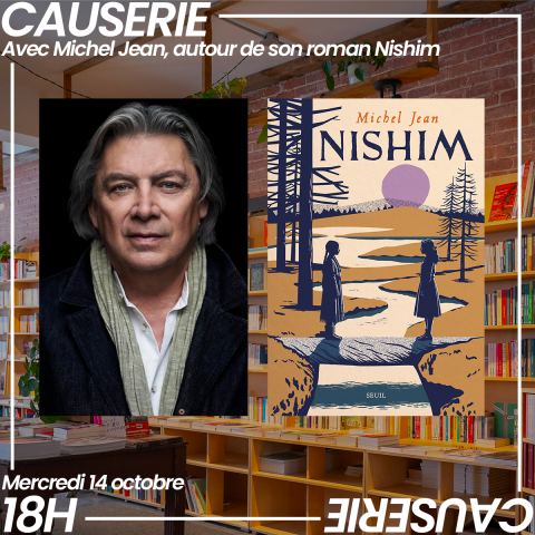 Poster: Causerie - Nishim avec Michel Jean