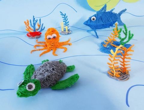 Poster: Vendredis pédagos : Vie aquatique en 3D
