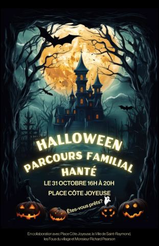 Poster: Parcours familial hanté pour l'Halloween