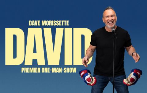 Poster: Dave Morissette, Salle Pierre-Mercure du Centre Pierre-Péladeau, Tuesday, October 26