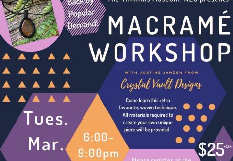 Poster: Macrame workshop