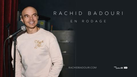 Poster: Rachid Badouri, Théâtre L’Aparté, Friday, May 28
