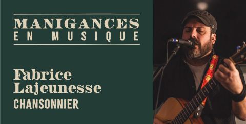 Poster: Fabrice Lajeunesse, chansonnier