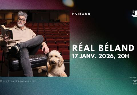 Poster: RÉAL BÉLAND - Comme chez nous @ La Tuque