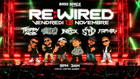 Poster: RE:WIRED (Dubstep/Riddim)