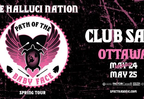 Poster: The Halluci Nation - May 24 & 25 w/ Creeasian