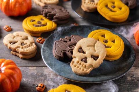 Poster: C'est samedi, on fait des biscuits ! Spécial Halloween