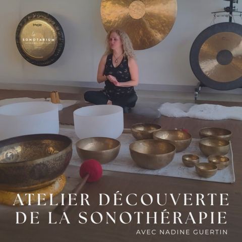 Poster: Introduction à la sonothérapie pour tous, Le Sonotarium : expériences vibratoires, Wednesday, November 18
