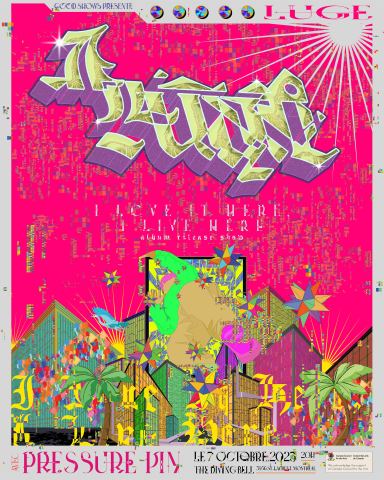 Poster: Luge [Album Release] w/ Pressure Pin & Dianacrawls