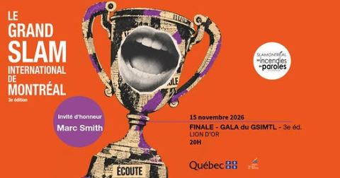 Poster: Finale gala du Grand Slam International de Montréal