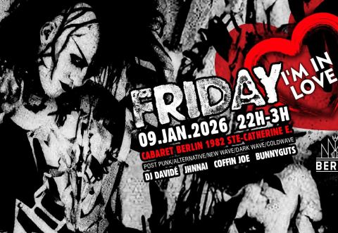 Poster: FRIDAY I'm In LOVE ♡ Jan. 9th