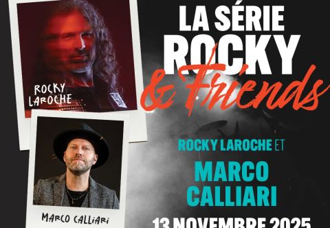 Poster: La série Rocky & Friends | Invité : Marco Calliari