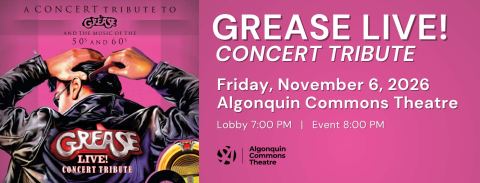 Affiche : Grease LIVE! – a concert tribute, The Observatory, vendredi 6 novembre