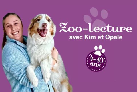 Poster: Zoo-lecture avec Kim et Opale