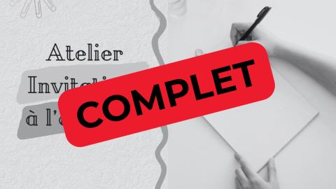 Poster: Atelier d'écriture avec Les Idées de Jenni