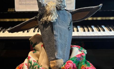 Poster: Koza-Dereza — un conte-opéra ukrainien, Bibliothèque Albert-Rousseau, Wednesday, October 21