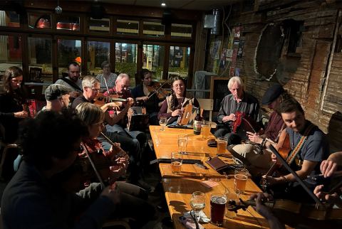 Poster: Session de musique traditionnelle (Jam Trad)