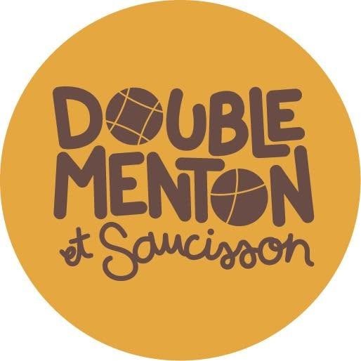 Double Menton et Saucisson logo
