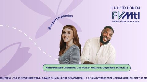 Poster: Festival végane de Montréal 2024, Grand Quai du Port de Montréal, Saturday, November 9